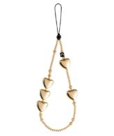 Heart Phone Charm - Heart of Gold