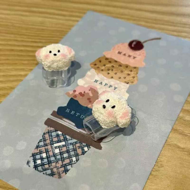 Cute Puppy Silicon iPhone Charger Case